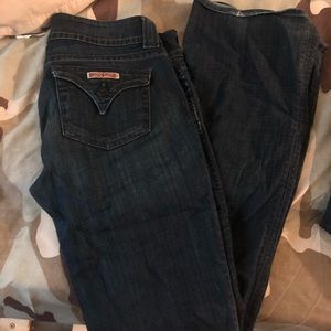 Hudson jeans worn